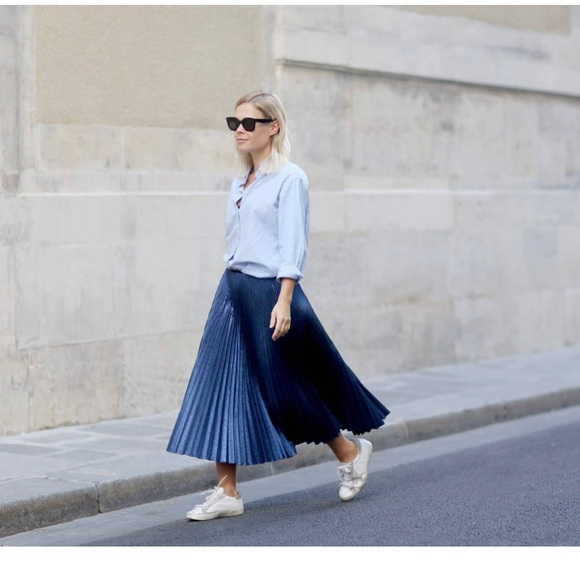 cedric‎ charlier pleated midi skirt - Picture 7 of 13